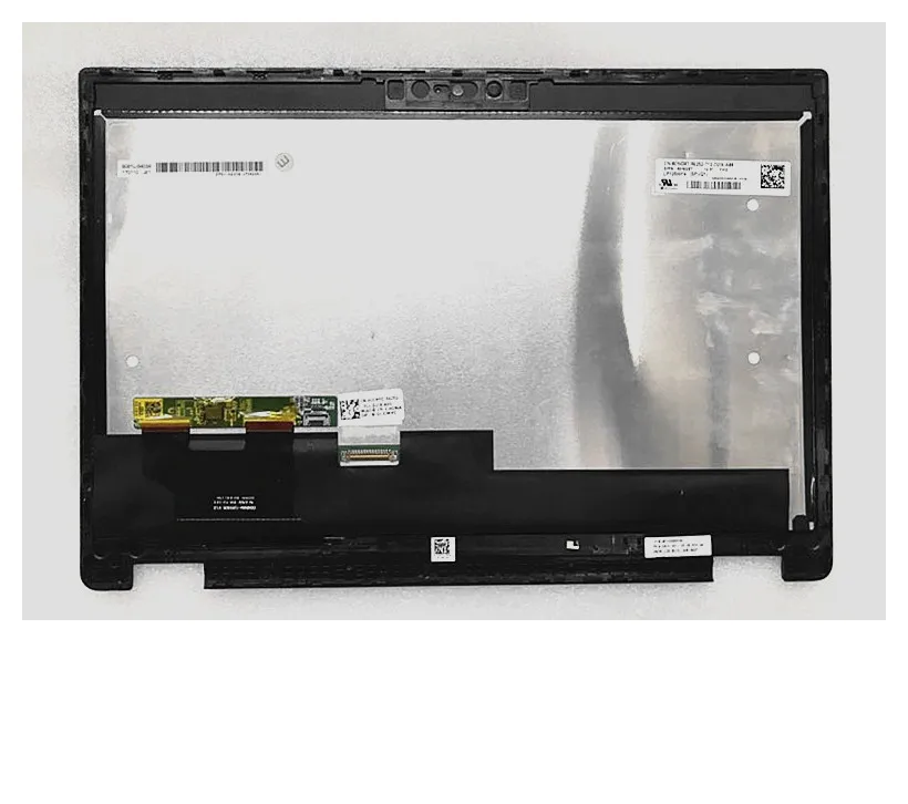 Для Dell Latitude 5289 FHD N125HCE-G61 светодиодный ЖК-дисплей+ сенсорный дигитайзер замена стекла с рамкой 12,"-HD cam-1KV0C