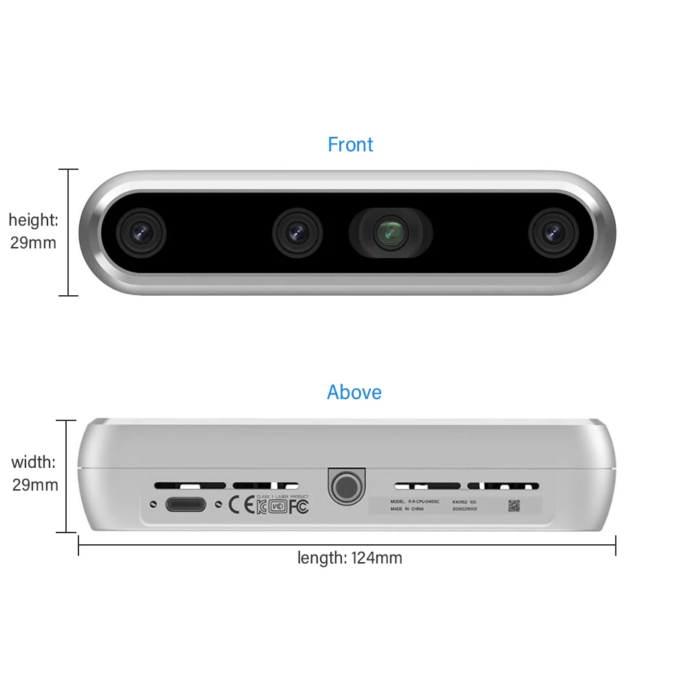 受注生産品 Intel Realsense Depth Camera D455