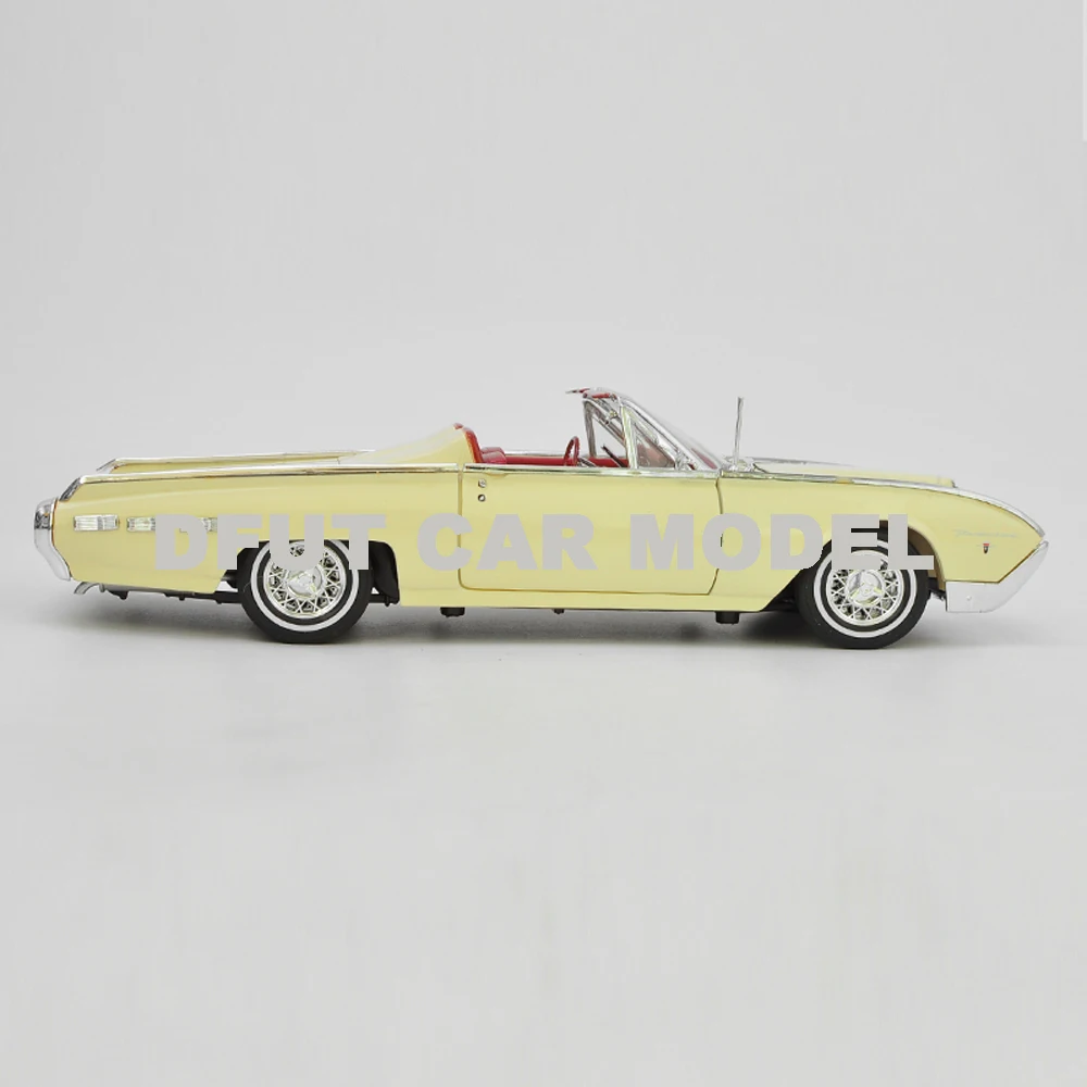 1:18 сплав игрушка Tbird 1962 путешествия издание автомобиль модель детских игрушечных автомобилей авторизованный игрушки для детей