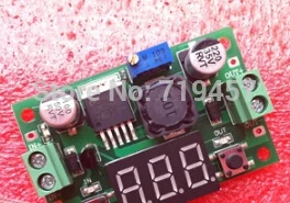 

FREE SHIPPING 10PCS/LOT DC-DC LM2596 Buck power module 3A adjustable output voltage meter display (with digital display)