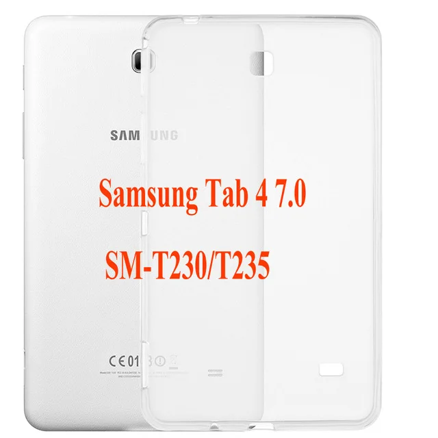 3D Модный чехол из искусственной кожи для Samsung Galaxy Tab 4 7,0 T231 T235 SM-T230 Смарт окрашенный кожаный чехол для планшета+ подарок - Цвет: TPU