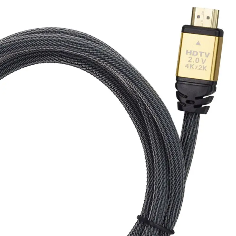 1,5 м HDMI кабель 2,0 версия 4K* 2K 60HZ(совместим с 3D, 1080 P) HD видео кабель