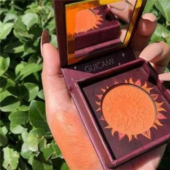 

Face blush sculpting cosmetics 6 color blush highlights for trimming female girls face professional palette blush contour shadow