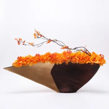 

Modern Light Luxury Simulation Green Plant Floral Flower Arrangement Hotel Lobby Furnishings Home Decoration Accessories A964