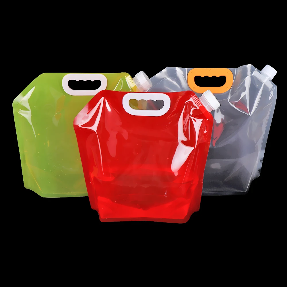 

1.5/2.5/5L Foldable Water Bag Outdoor Sports Camping Hiking Survival Storge Water Bucket Picnic Water Container Carrier Bags