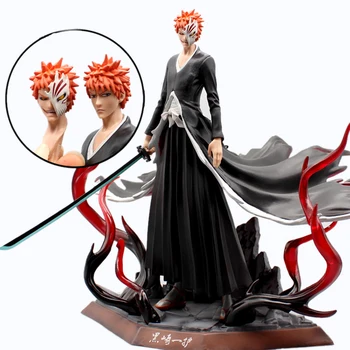 Bleach Kurosaki Ichigo Action Figure Hollow maschera 7