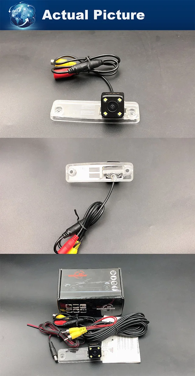Yessun HD CCD камера ночного видения заднего вида для Subaru Forester SH 2009 2010 2011 2012 камера номерного знака