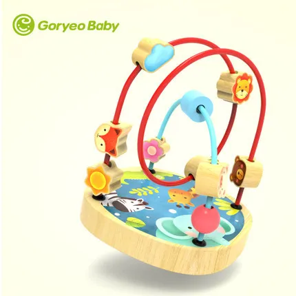 

Goryeobaby Bead-stringing Toy Beaded Bracelet Infant Child Educational Toy Building Blocks Baby Girls 1-2-3 a Year of Age Boy Ea