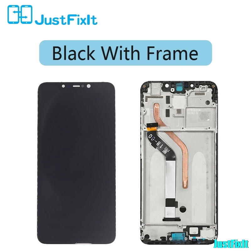 Для Xiaomi Pocophone F1 ЖК с рамкой сенсорный экран дисплей дигитайзер для Xiaomi Poco F1 Индия запасные части ЖК-дисплей