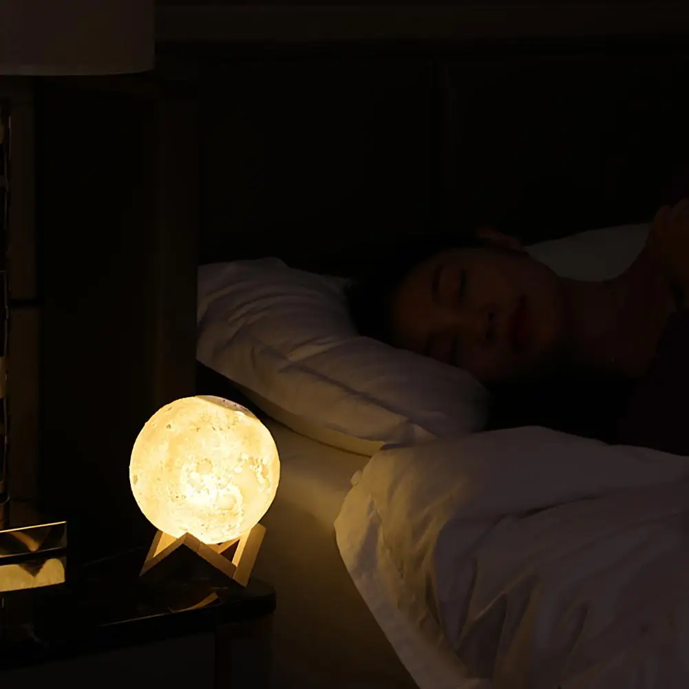 מטהר אוויר חשמלי+מנורת לילה בצורת ירח  3