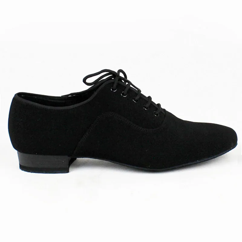 Мужская стандартная танцевальная обувь BD 301D 301 парусиновая Мужская бальная обувь с ворсистой подошвой танцевальная профессиональная танцевальная обувь цельная подошва - Цвет: black