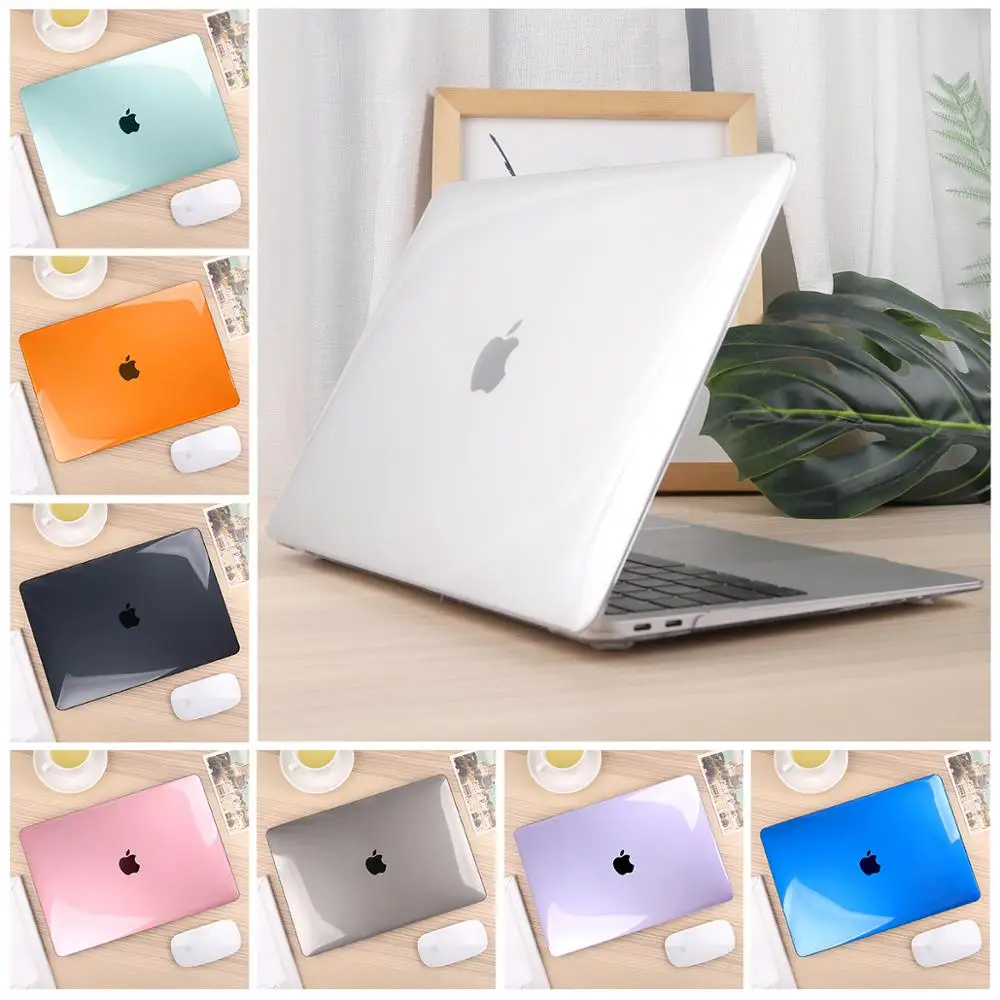 Для MacBook Pro Air retina 11 12 13 1" Кристальный и матовый чехол для ноутбука для Macbook Pro 13 15 16 Touch Bar A2159 A1989 A2141