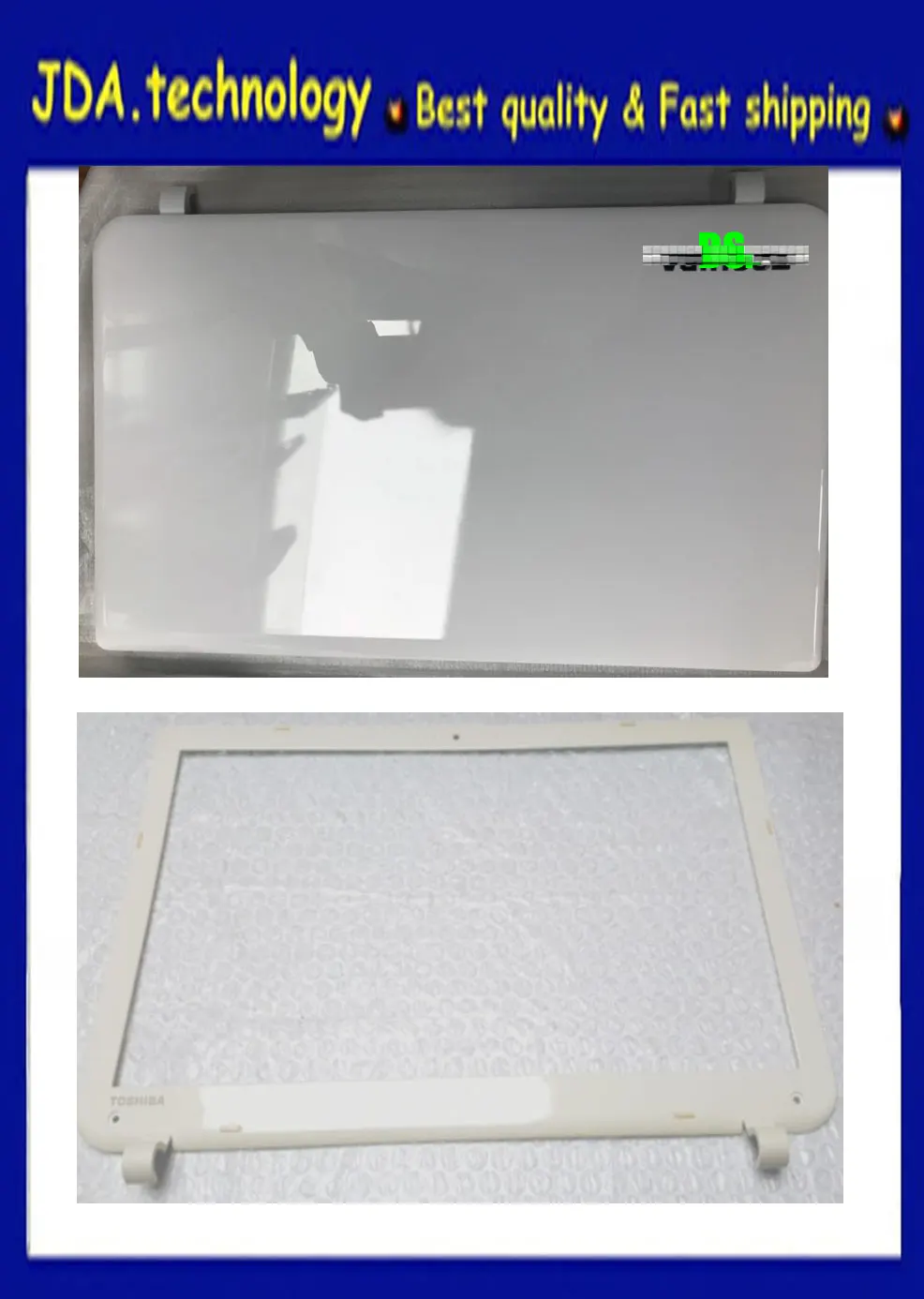 Wellendorff / ЖК-Чехлы для Toshiba L50 L55 L50-B L55-B ЖК-задняя крышка передняя панель, белый