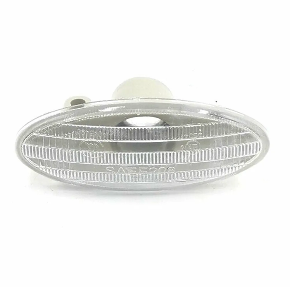 2pcs Car Side Turn Signal Lamp Fender Marker Lights Cover 26160-89900 For Nissan Cube Juke Leaf Note Micra X-TRAIL March