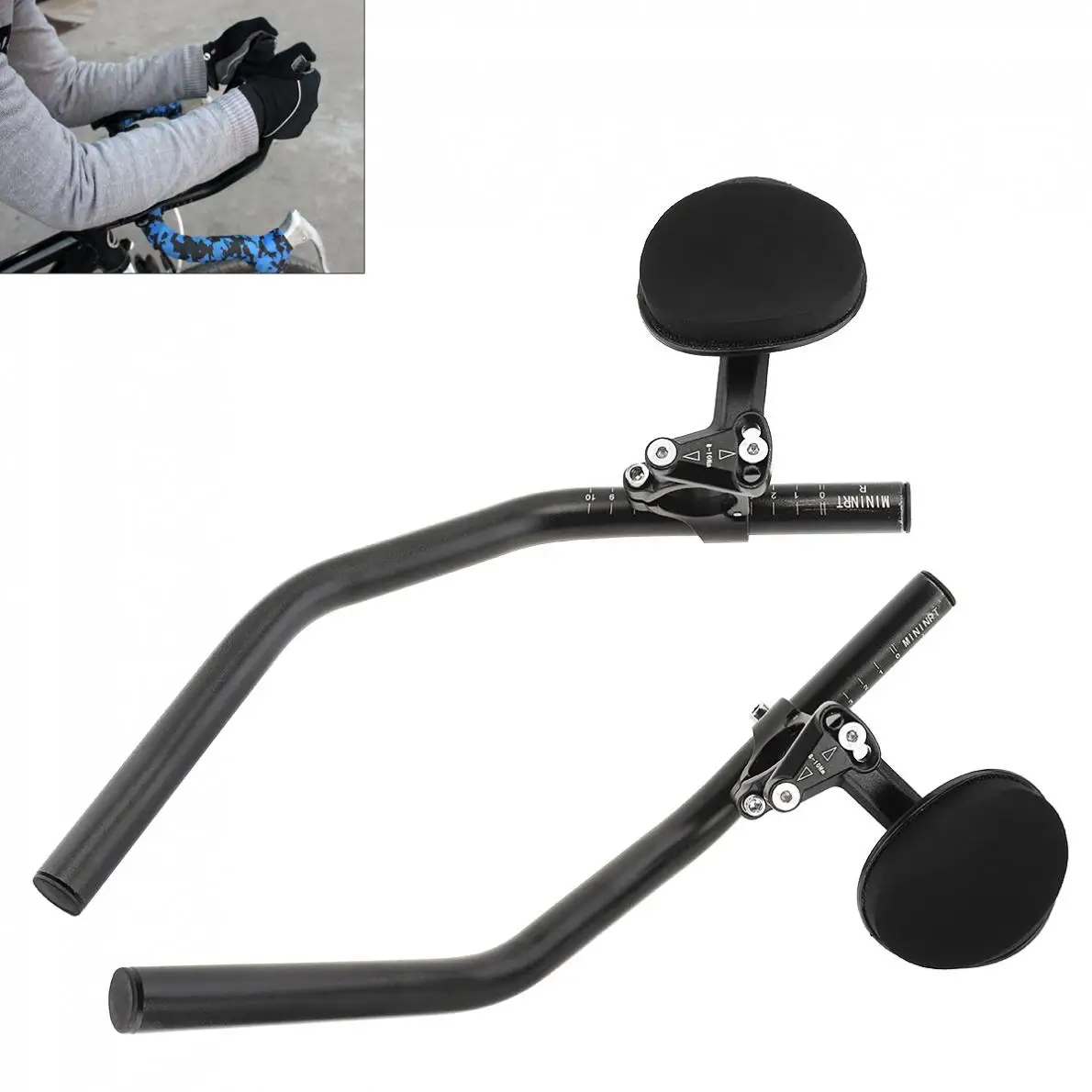 

Rest Handlebar Aero Bars for Triathlon Time Trial Tri Cycling Bike Rest Handlebar for Bicycle Bike Long Distance Riding new