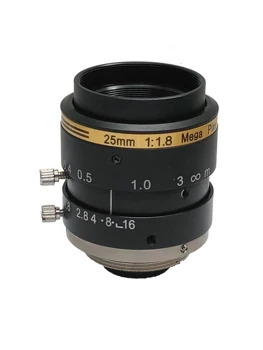 

5 Million Pixel High-definition 25mm Fixed Focus 2/3" Distortionless C-mount Industrial Lens
