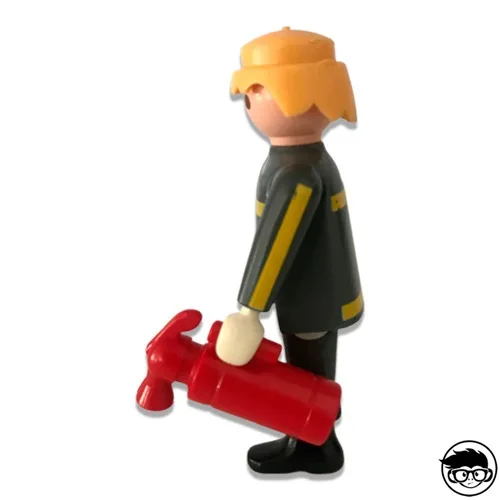 Playmobil винтажная фигурка пожарный 1992 свободный
