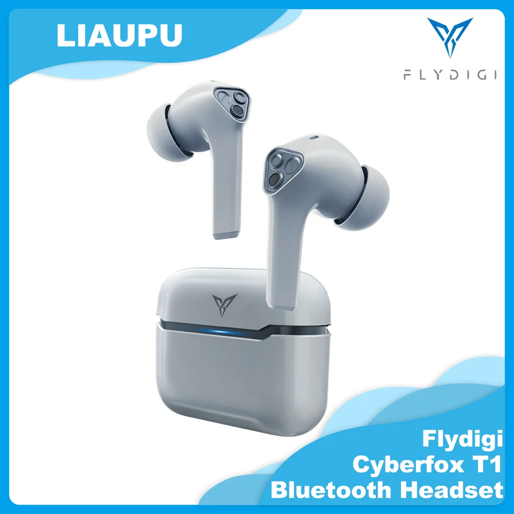 

Flydigi Cyberfox T1 True Wireless Bluetooth Headset PUBG Low Latency Game Music Long Battery Life Noise Reduction In-Ear