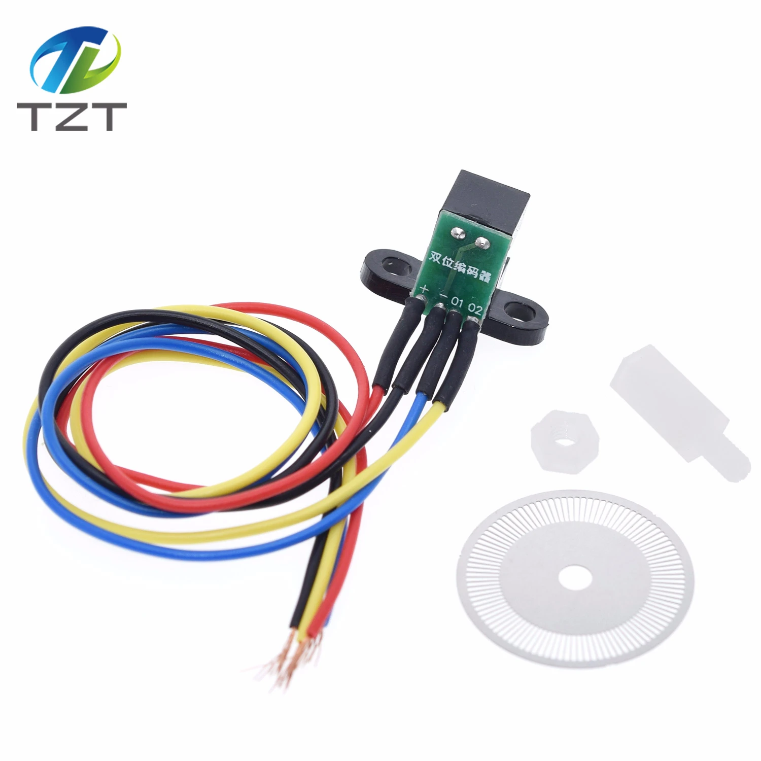 2PCS Photoelectric Speed Sensor Encoder Coded Disc code wheel for Freescale car 