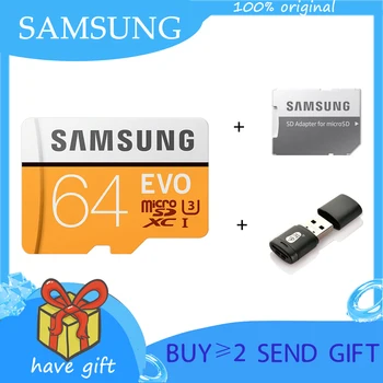 

original samsung evo micro sd card 64GB 128GB SDXC U3 Cartao flash memory card class10 SDHC for smartphone flash card