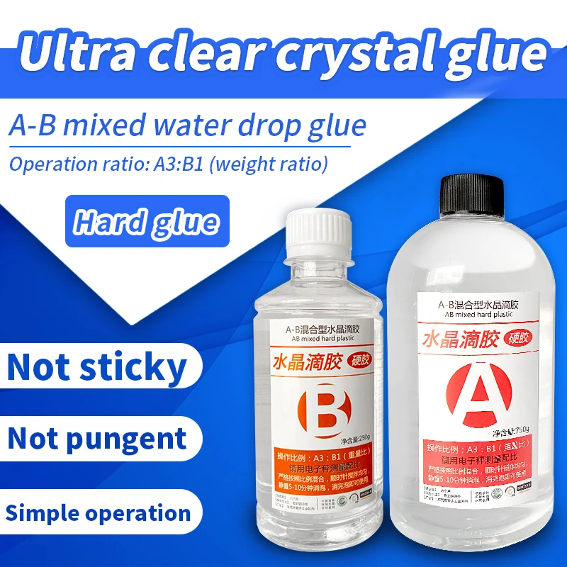 1kg Clear Resin Epoxy High Adhesive 31 AB Glue Epoxy Resin for River