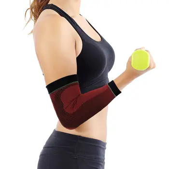 

Healifty 1 Pair Elbow Compression Sleeves Elbow Support High Elastic Elbow Brace Elbow Sleeve For Sports Muscle Pain Relief