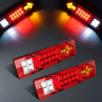 

Waterproof Tail Lights Kit DC12V 1.5W 11.8"x3.4"x1.1" 2Pcs Car Trailer