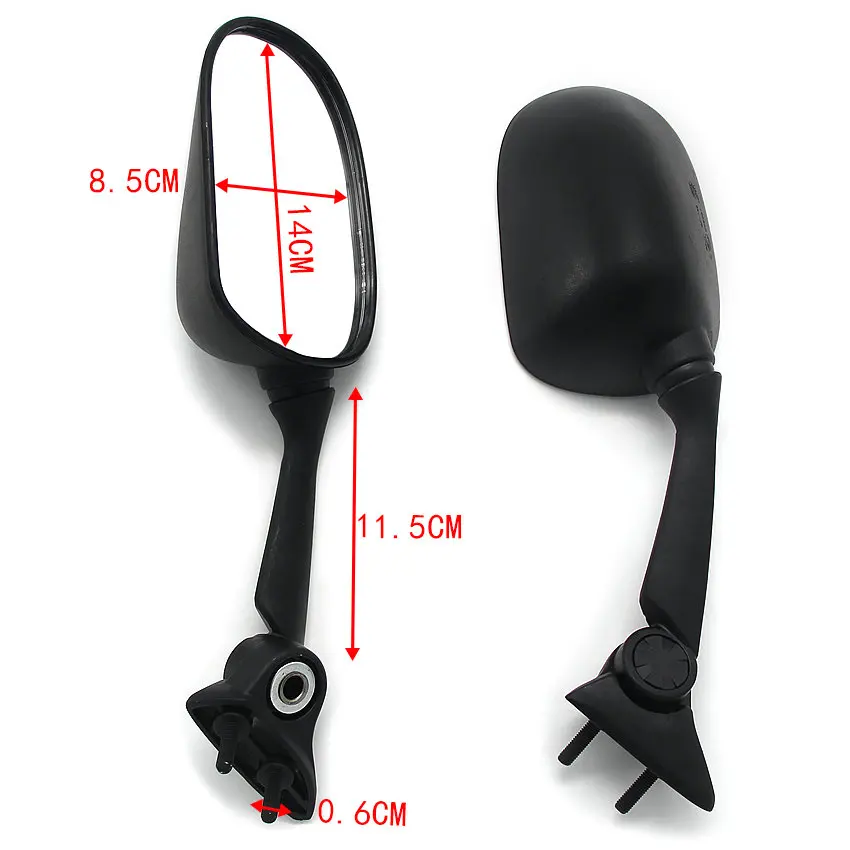 Motor Aftermarket Side Mirrors For 2010 Yamaha YZFR1 YZF-R1 R1 