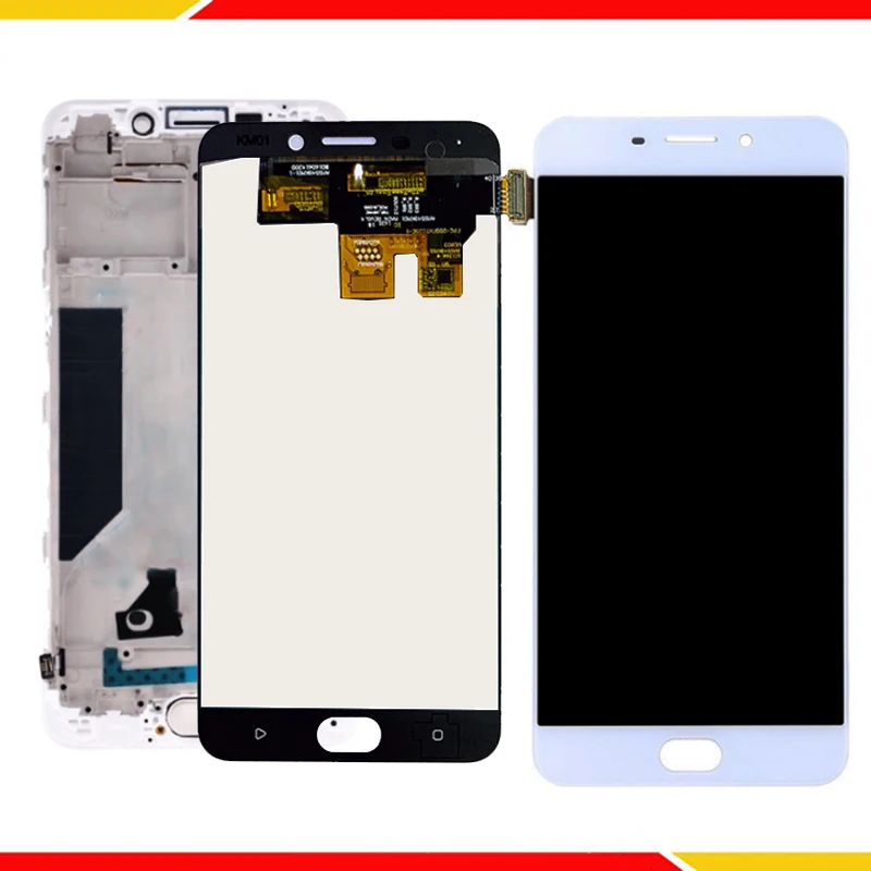 ЖК-дисплей 5 дюйма для OPPO F1 Plus R9 X9009 + дигитайзер сенсорного экрана полный экран в
