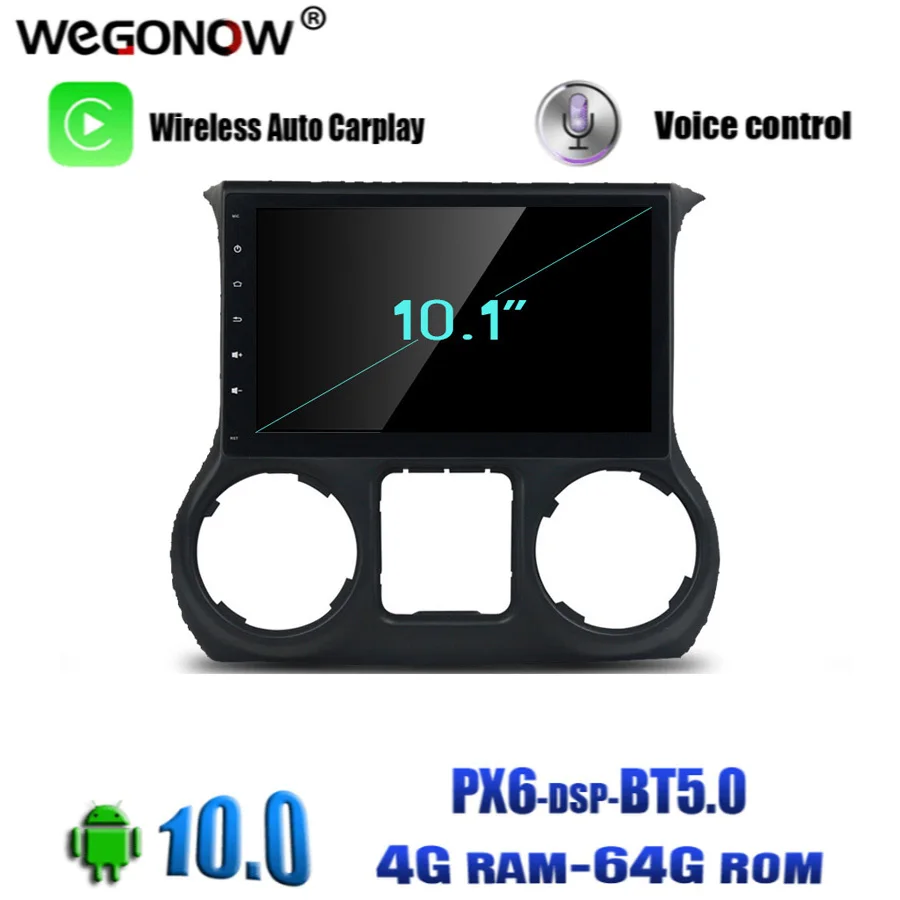 Автомобильный DVD плеер DSP IPS TDA7851 Android 10 0 8 ядер 64 ГБ GPS карта RDS радио Wi Fi Bluetooth 5 DVR