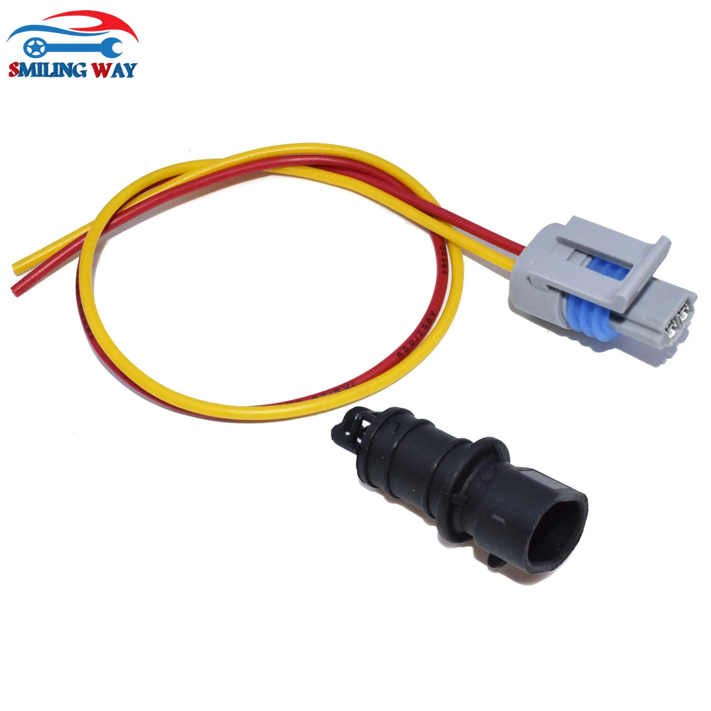 WIRE PLUG CONNECTOR PIGTAIL OFF FUEL INJECTOR ENGINE HARNESS END 2.3L