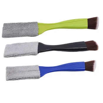 

Car Air Conditioning Outlet Cleaning Brush Soft Dust Sponge Brush Multifunction Car Interior Cleaning Tools