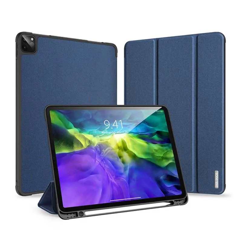 

Protective Cases with Pencil Holder & Auto Sleep Wake for Apple IPad 7th 8th 10.2inch 2019 Generation Smart Magnetic Cover