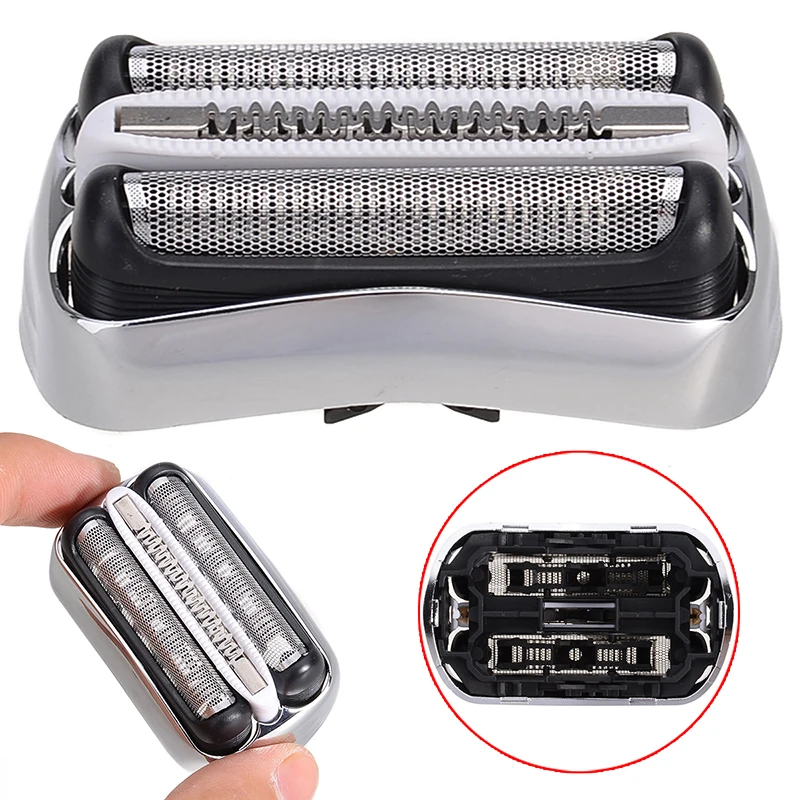 

1Pc Replacement Shavers Foil Head Electric Shaver Shaving Head Durable For Braun Series 3 310S 320S 370CC 57*34*19mm