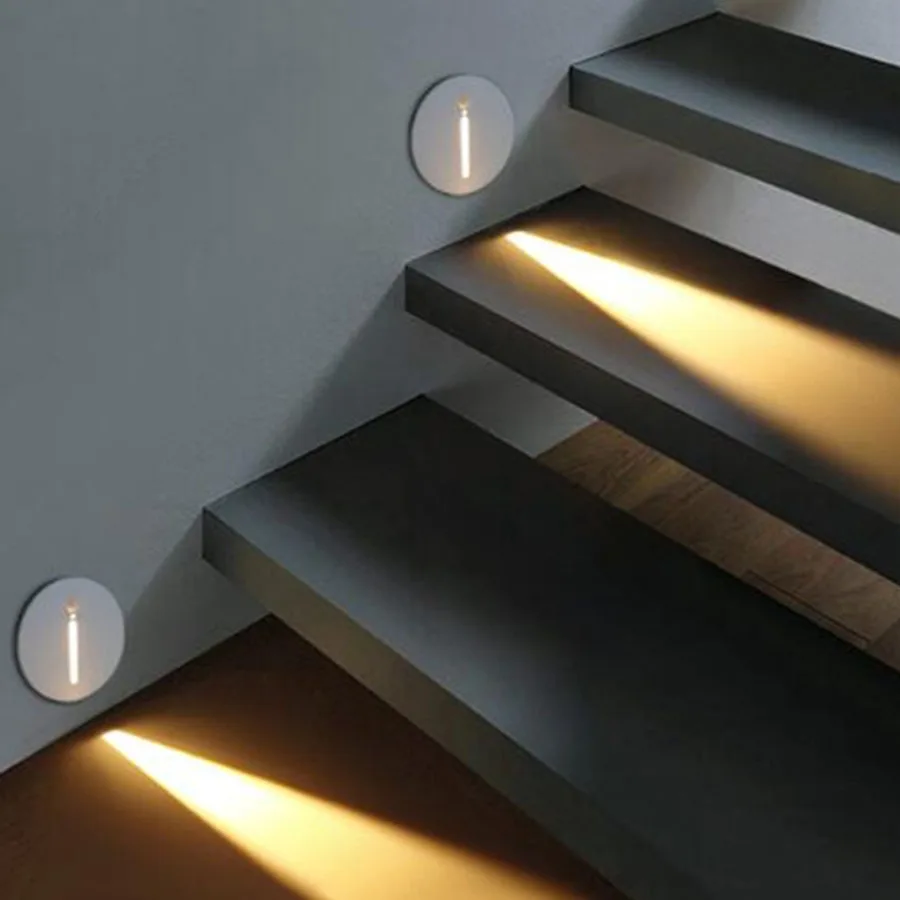 

Алюминиевый светодиодный умный настенный светильник 3 Вт с датчиком движения