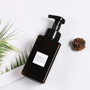 

Brown Bathroom Shampoo Storage Bottle Liquid Emulsion Travel Storage Bottle Household Storage Box Dathroom Accessories Kitchen
