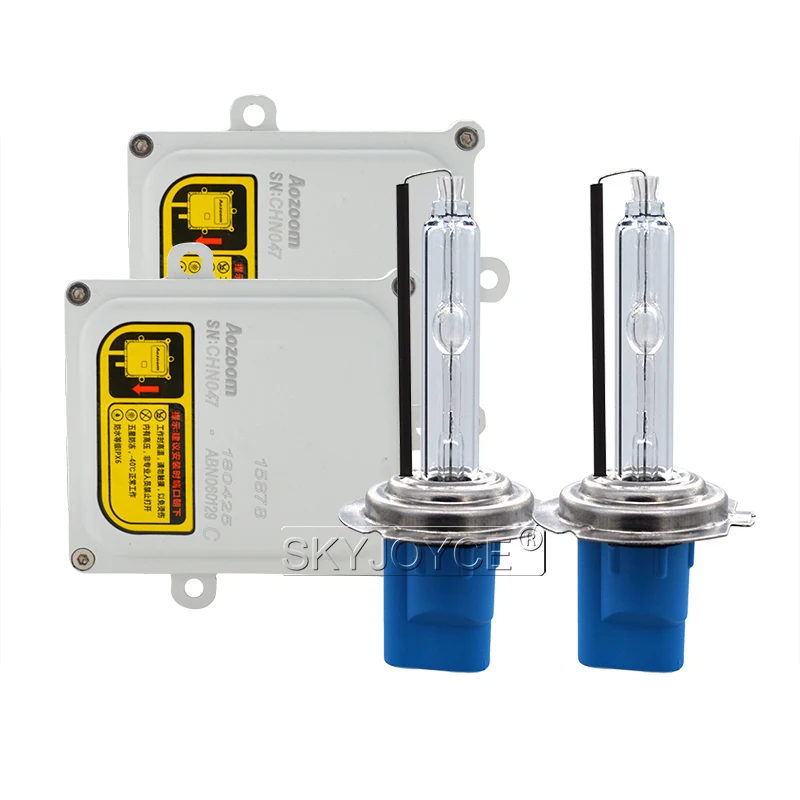1 Set Fast Bright AC Slim HID Ballast Reactor 5500K White Car Headlight Bulbs D2H H1 H3 H8 H11 9012 H7 HID Conversion Kit (5)