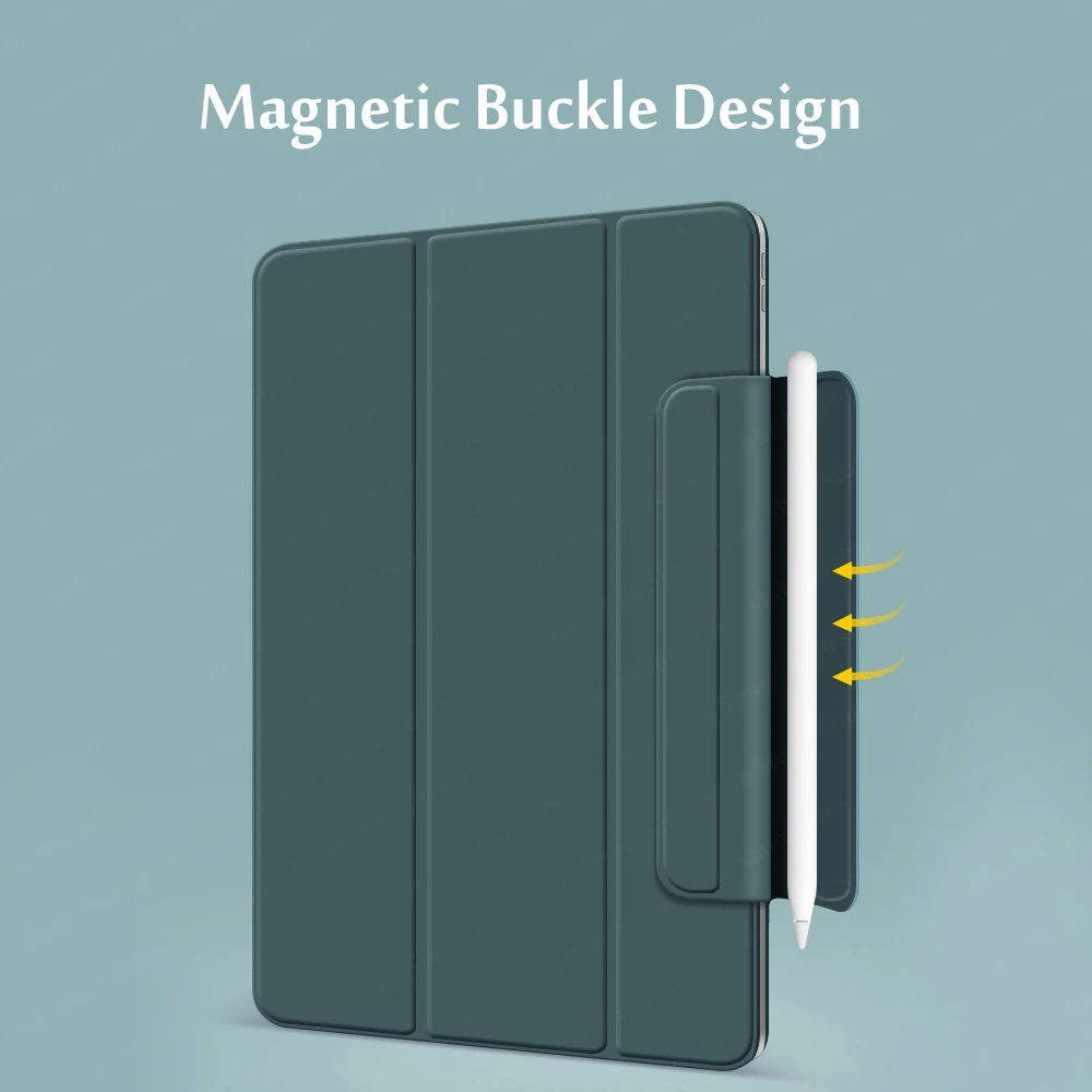 iPad Case For iPad Air 6 11 inch 4 5 10.9 10th Magnetic Smart For iPad Pro 11 Cover Pencil Holder For Mini 6