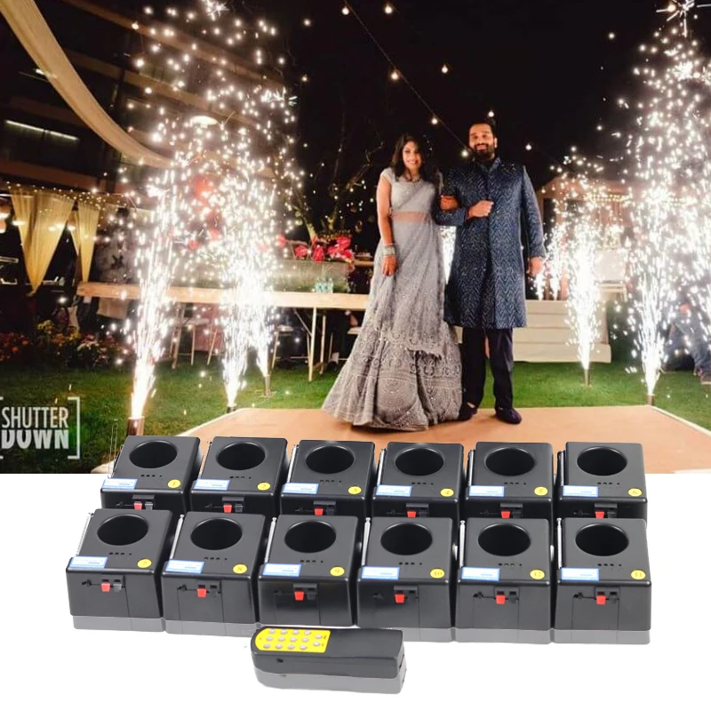 wedding electric sparklers fireworks in stage CE passed Stage Cold fountain firing system decoration | Освещение