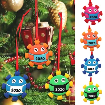 

Economical Christmas Tree Ornament 2020 Quarantine Family Xmas Lockdown Decoration ds99