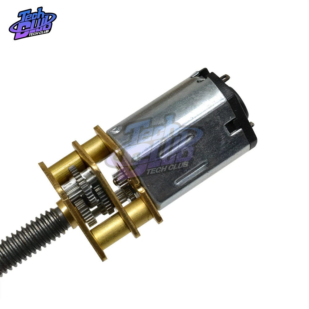 GA12-N20-M4*100 DC 3V 6V 12V 100RPM Micro Speed Gear Motor Reduction Gear Motors With Metal Gearbox Wheel Diy Kits