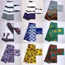 Лидер продаж высокое качество органза лента искусственный шелк Африканский принт ткань нигерийская Анкара Африканский Воск принты