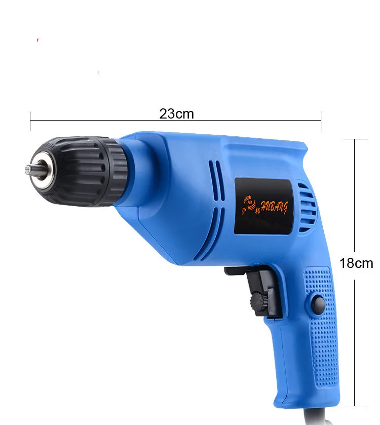 G30 Hand drill 10A multifunctional forward and reverse pistol drill household micro power tools 220V 650W