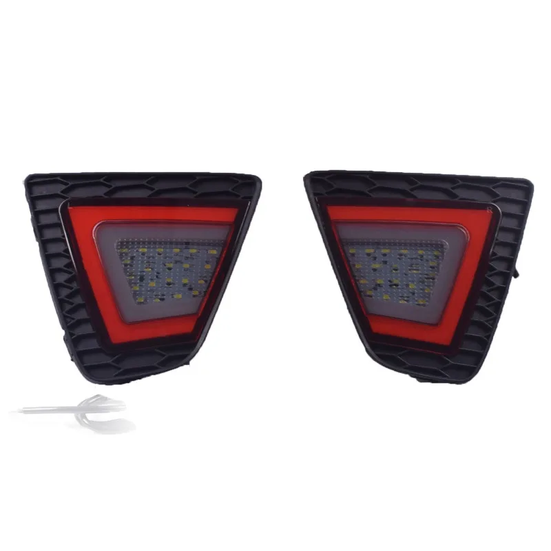 

Suitable for 14-15-New Fit Modified Only Stoplights LED Rear Fog Lamp Brake Lights Warning Fit Tail