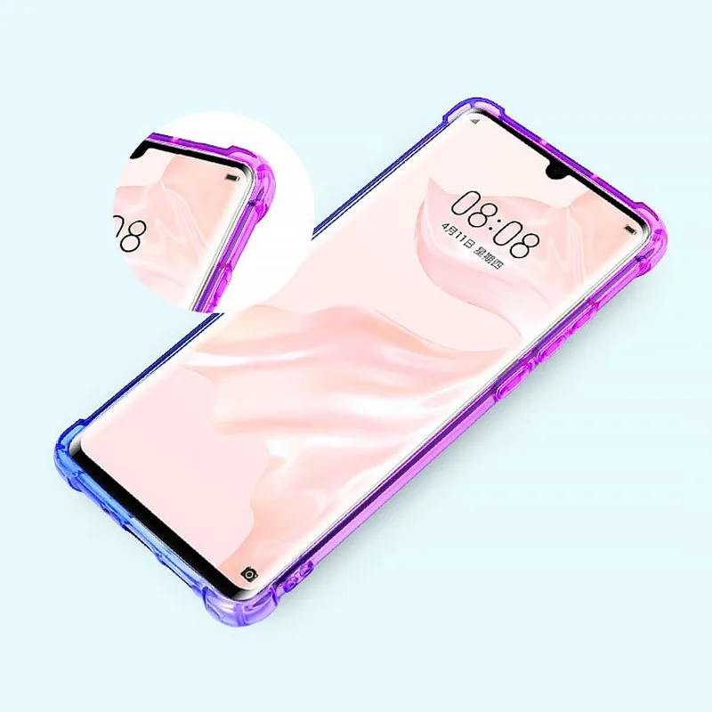 Чехол для телефона для huawei P20 P30 Pro 20 Y5 Y6 Y7 Y9 силиконовый прозрачный Футляр Мягкий чехол для задней крышки из huawei P30 P20 Коврики 30 Pro Чехол