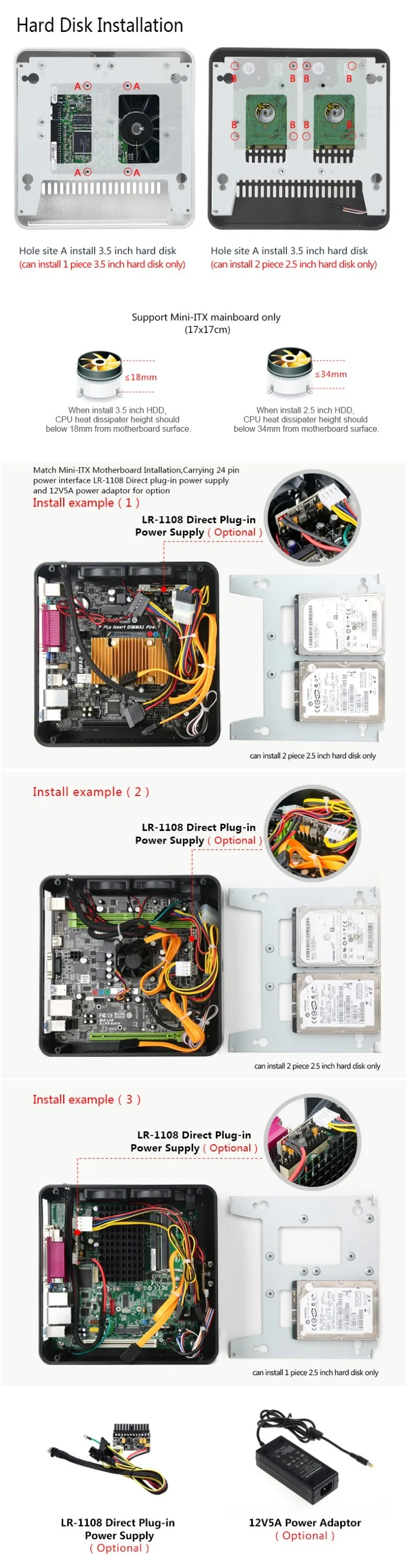 Cheap Small Industrial Aluminum Thin Client Mini Itx Computer PC Case
