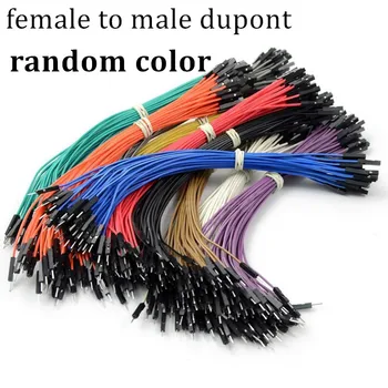 

120pcs Dupont Female To Male Cable For Arduino Male Female Colorful Jumper DIY 20cm Dupont Jumpers Wire Color Jumper Cable