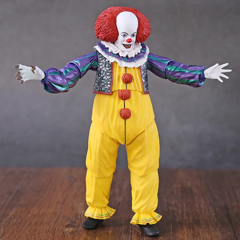 Экшн фигурка клоуна NECA из фильма Стивен Кинг это пеннивайз ПВХ Коллекционная