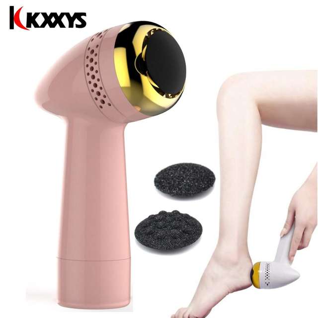 Electric Foot File Care Tool Vacuum Adsorption Remove Calluses Hardness