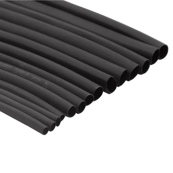 

1 Meter 2:1 black 1 2 3 4 5 6 7 8 10mm Diameter Heat Shrink Heatshrink Tubing Tube Sleeving Wrap Wire Sell DIY Connector Repair